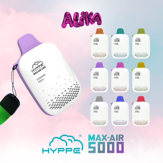 Hyppe Max 5,000 bocados "Pack 10 PZ"