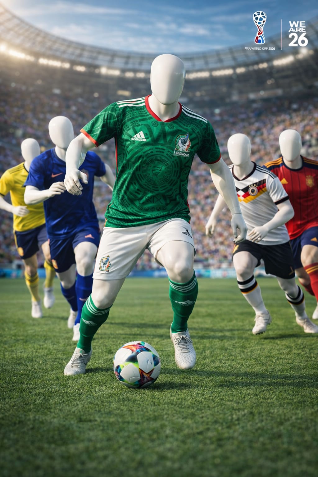 Playeras mundial de futbol