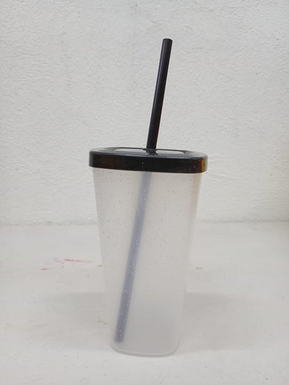 VASO CUADRADO GLITTER